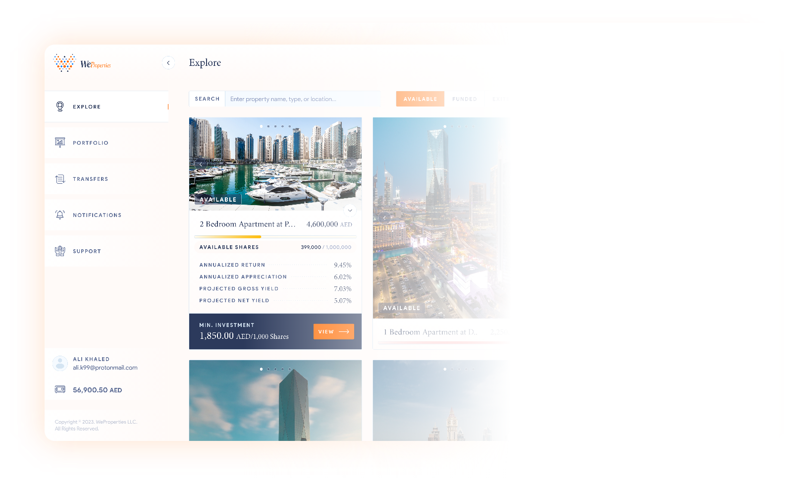 Why invest with WeProperties?